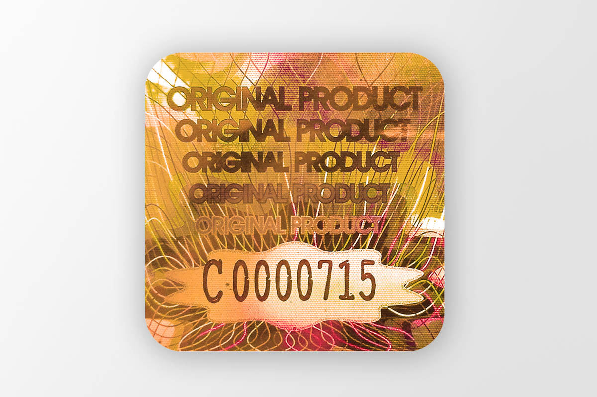 Hologram express miedziany 20x20mm