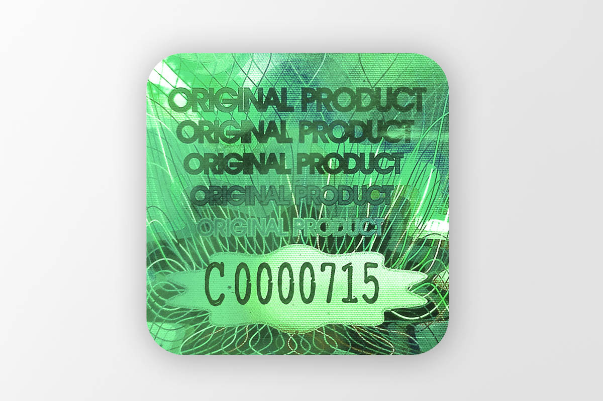 Hologram express srebrny 20x20mm