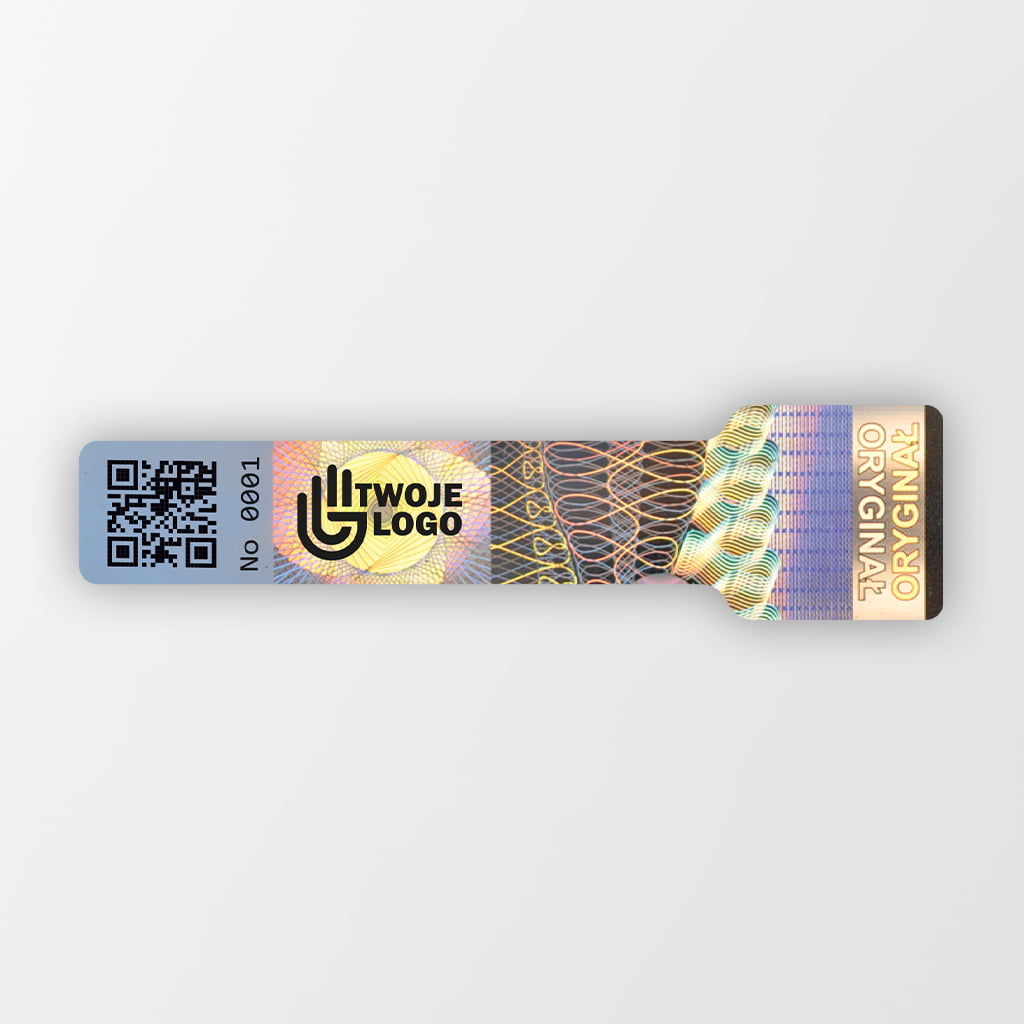 Plomba holograficzna Holo Seal 1, 15x60mm