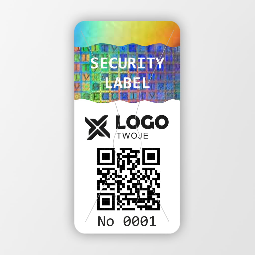 Plomba Serwisowa Security Label 20x40mm